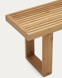 Kave Home Buitenbank Canadell Massief Gerecycleerd Teakhout 170cm