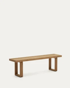 Kave Home Buitenbank Canadell Massief Gerecycleerd Teakhout 170cm