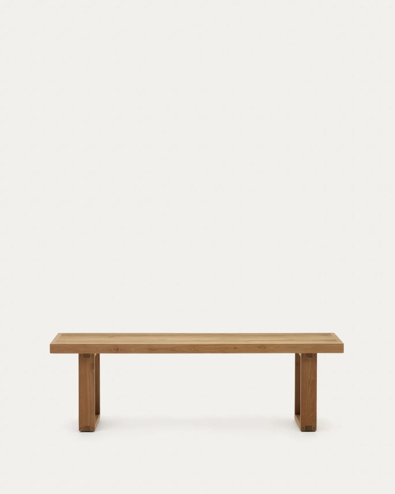 Kave Home Buitenbank Canadell Massief Gerecycleerd Teakhout 170cm