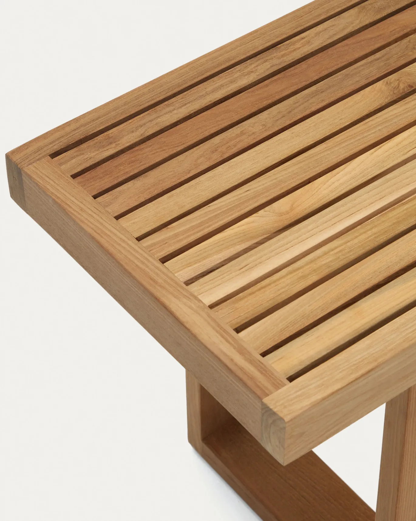 Kave Home Buitenbank Canadell Massief Gerecycleerd Teakhout 210cm