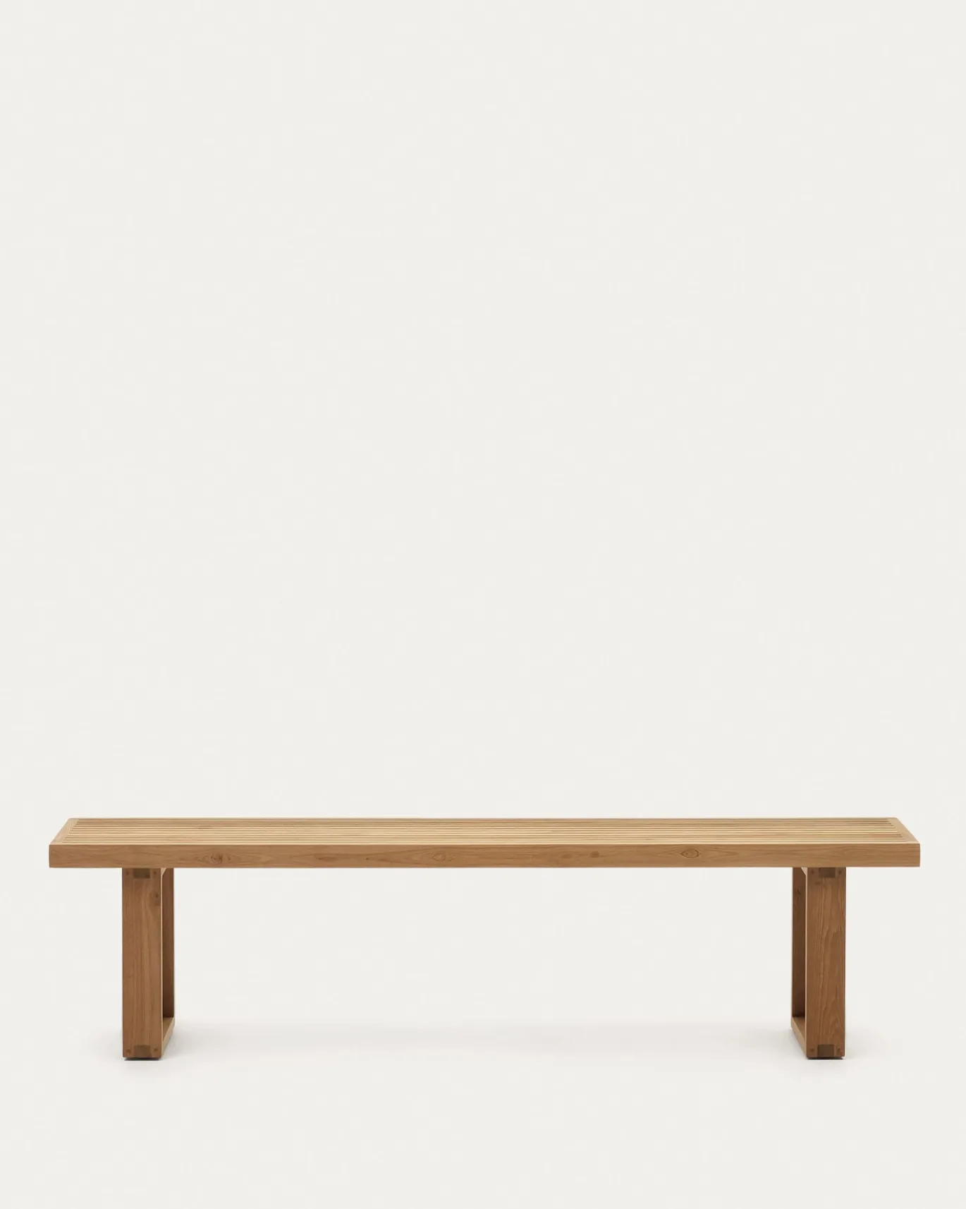 Kave Home Buitenbank Canadell Massief Gerecycleerd Teakhout 210cm