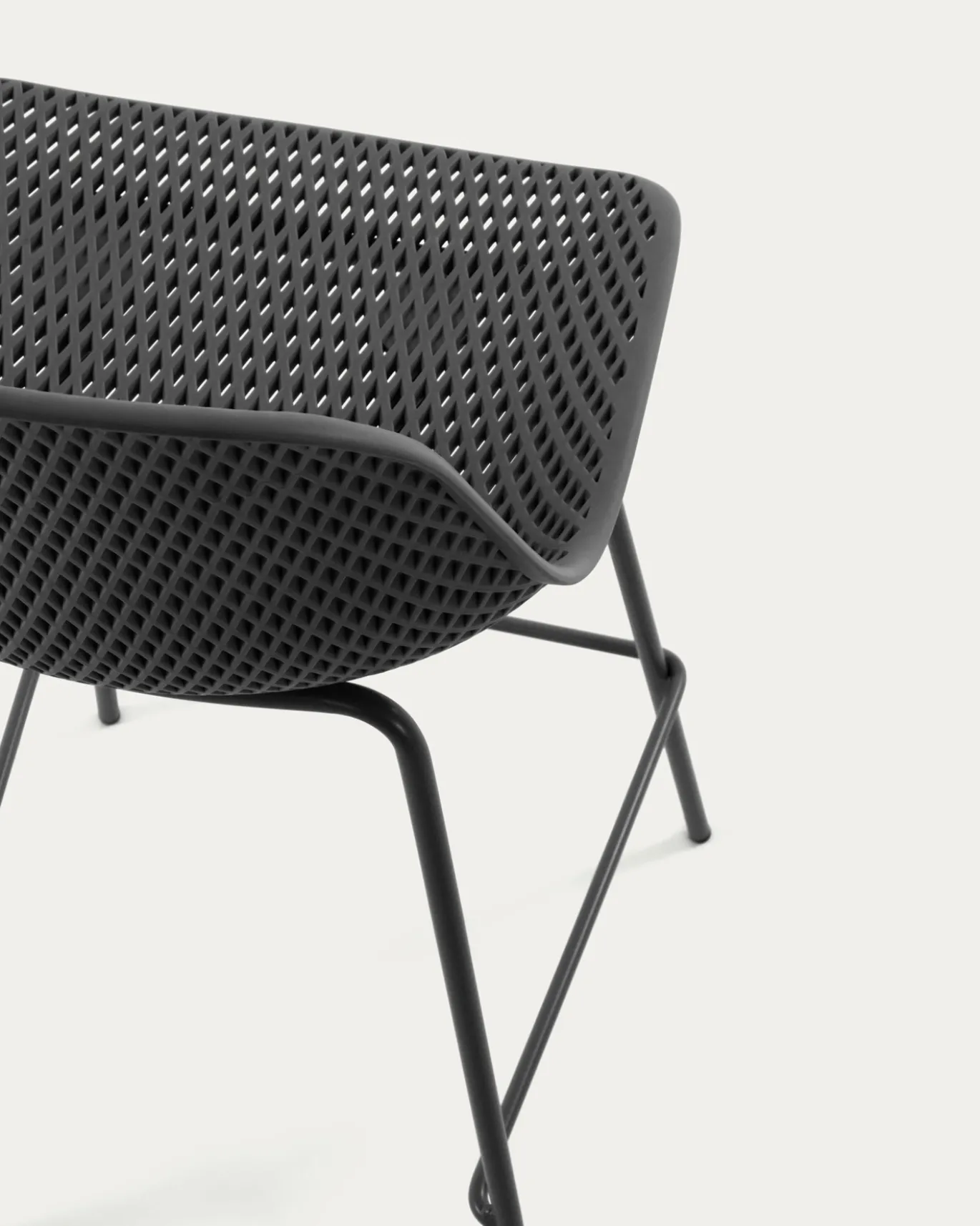 Kave Home Buitenkruk Quinby Grijs 75cm