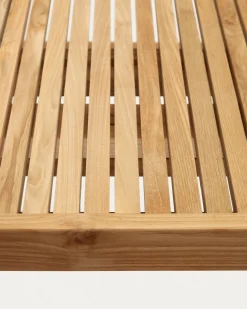 Kave Home Buitentafel Canadell Massief Gerecycled Teakhout 220x100cm