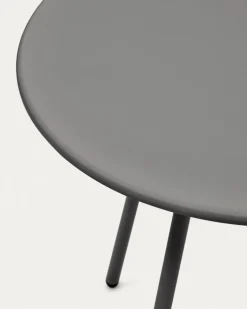 Kave Home Buitentafel Montjoi Ronde Staal Grijs Ø70cm