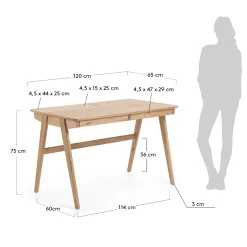 Kave Home Bureau Julia 120x65cm