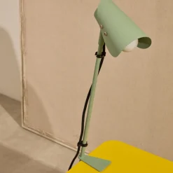 Kave Home Bureaulamp Jula Groen met Klem