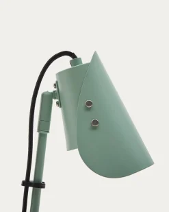 Kave Home Bureaulamp Jula Groen met Klem