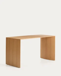 Kave Home Bureau Litto Eikenfineer 140x60cm