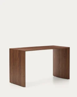 Kave Home Bureau Litto Walnootfineer 140x60cm