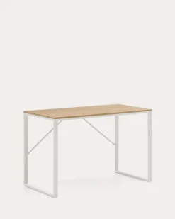 Kave Home Bureau Talbot Rechthoekig Wit 120x60cm