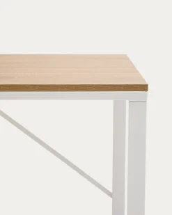 Kave Home Bureau Talbot Rechthoekig Wit 120x60cm