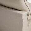 Kave Home Chaise Longue Bank Rechts Anarela 6-Zits Linnen Beige
