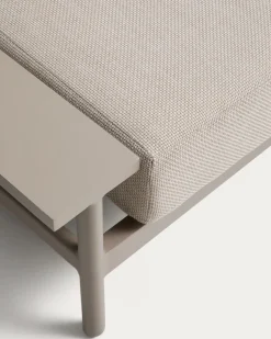 Kave Home Chaise Longue Bank 3-zits Taupe Links