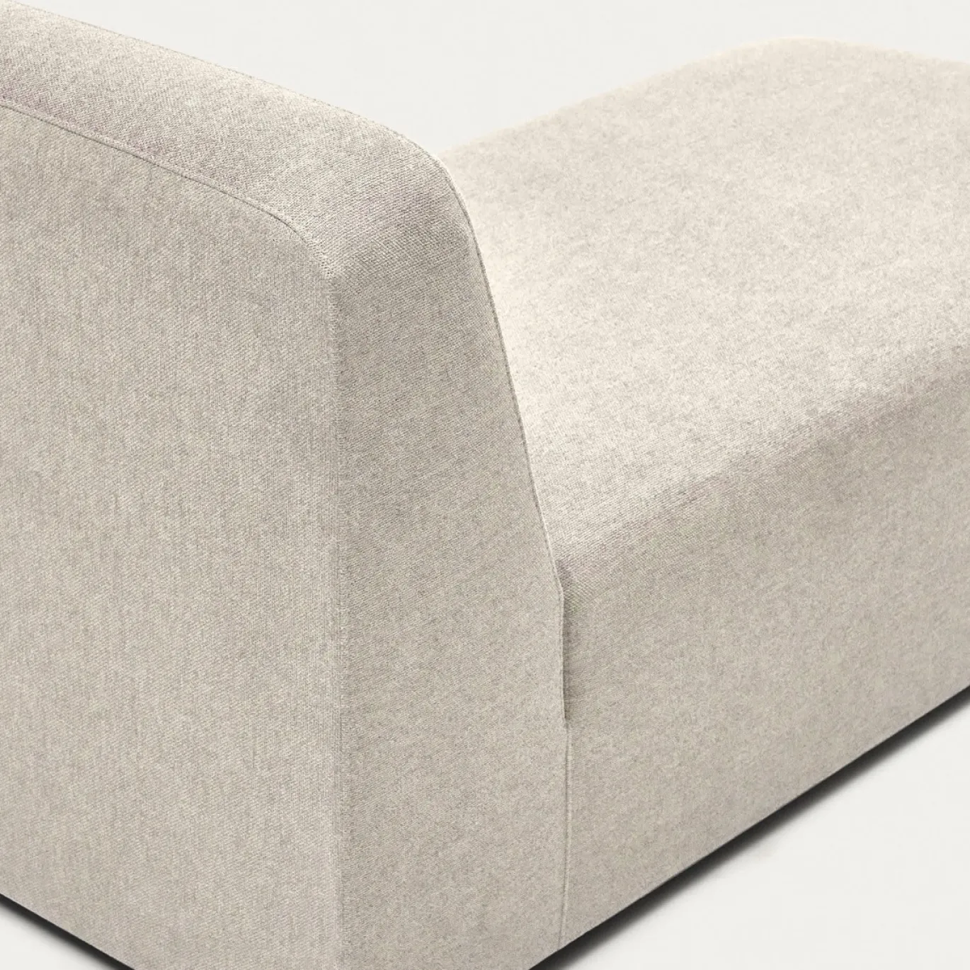 Kave Home Chaise Longue Module Neom Beige 152x75cm