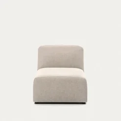 Kave Home Chaise Longue Module Neom Beige 152x75cm
