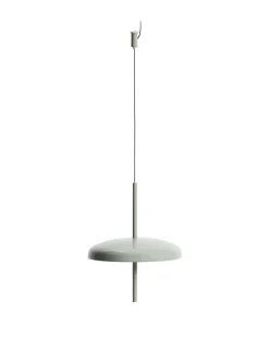 Kave Home Draagbare Plafondlamp Porte Lichtgroen Aluminium Ø16cm
