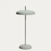 Kave Home Draagbare Tafellamp Porte Lichtgroen Metaal