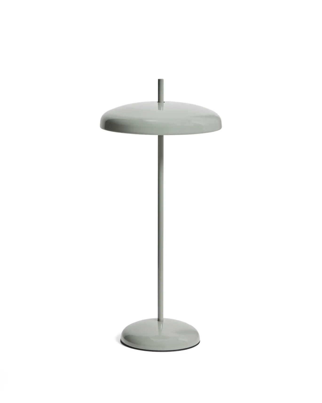 Kave Home Draagbare Tafellamp Porte Lichtgroen Metaal