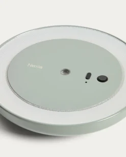 Kave Home Draagbare Tafellamp Porte Lichtgroen Metaal