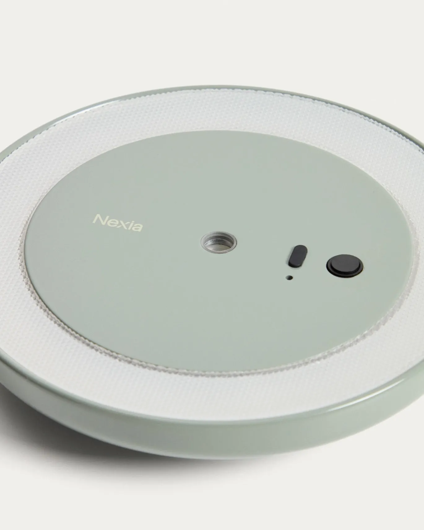 Kave Home Draagbare Tafellamp Porte Lichtgroen Metaal