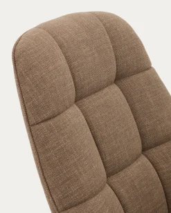 Kave Home Draaifauteuil Jaspe Lichtbruin