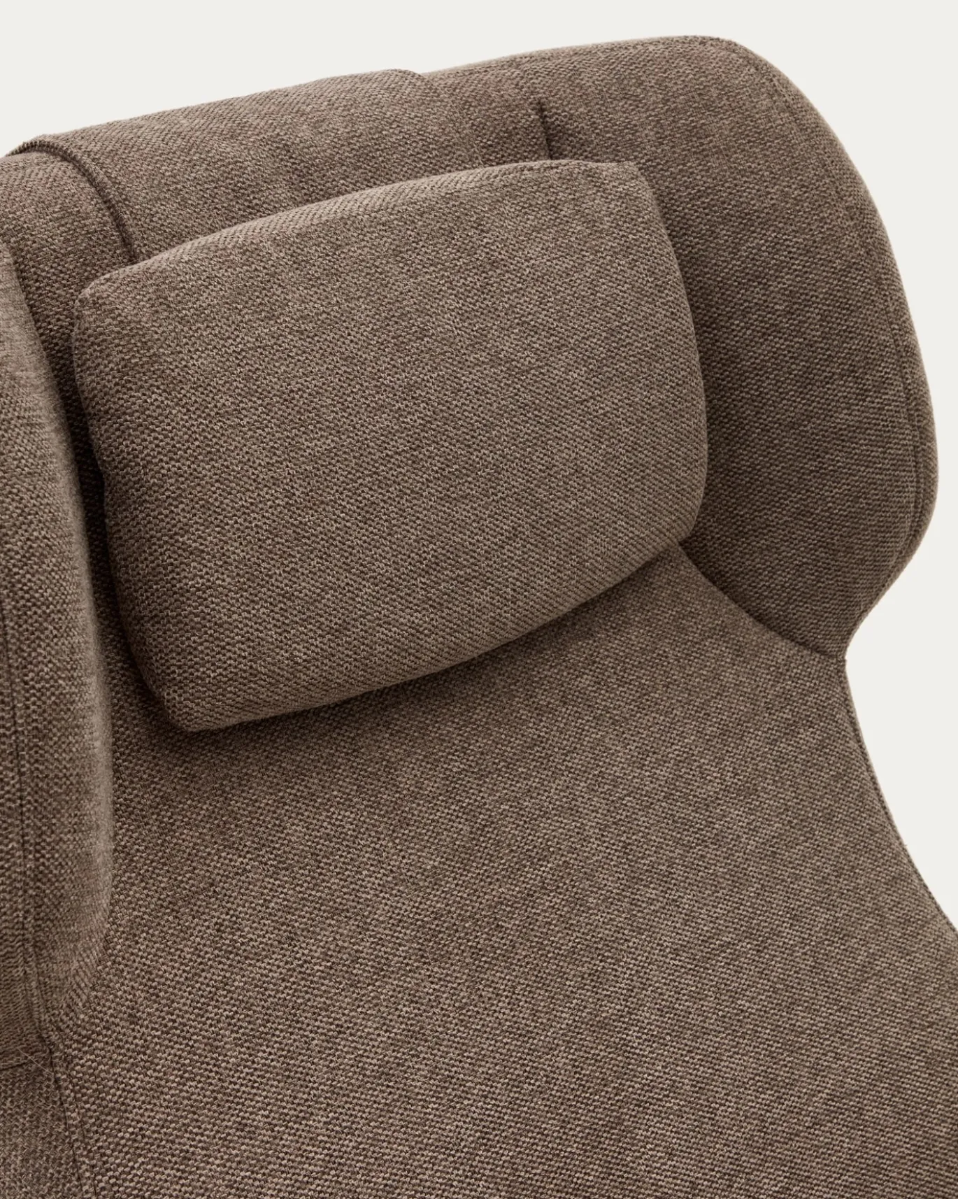 Kave Home Draaistoel Zalina Lichtbruin Chenille