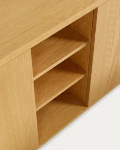 Kave Home Dressoir Abilen Eikenfineer 3-deurs 180x75cm