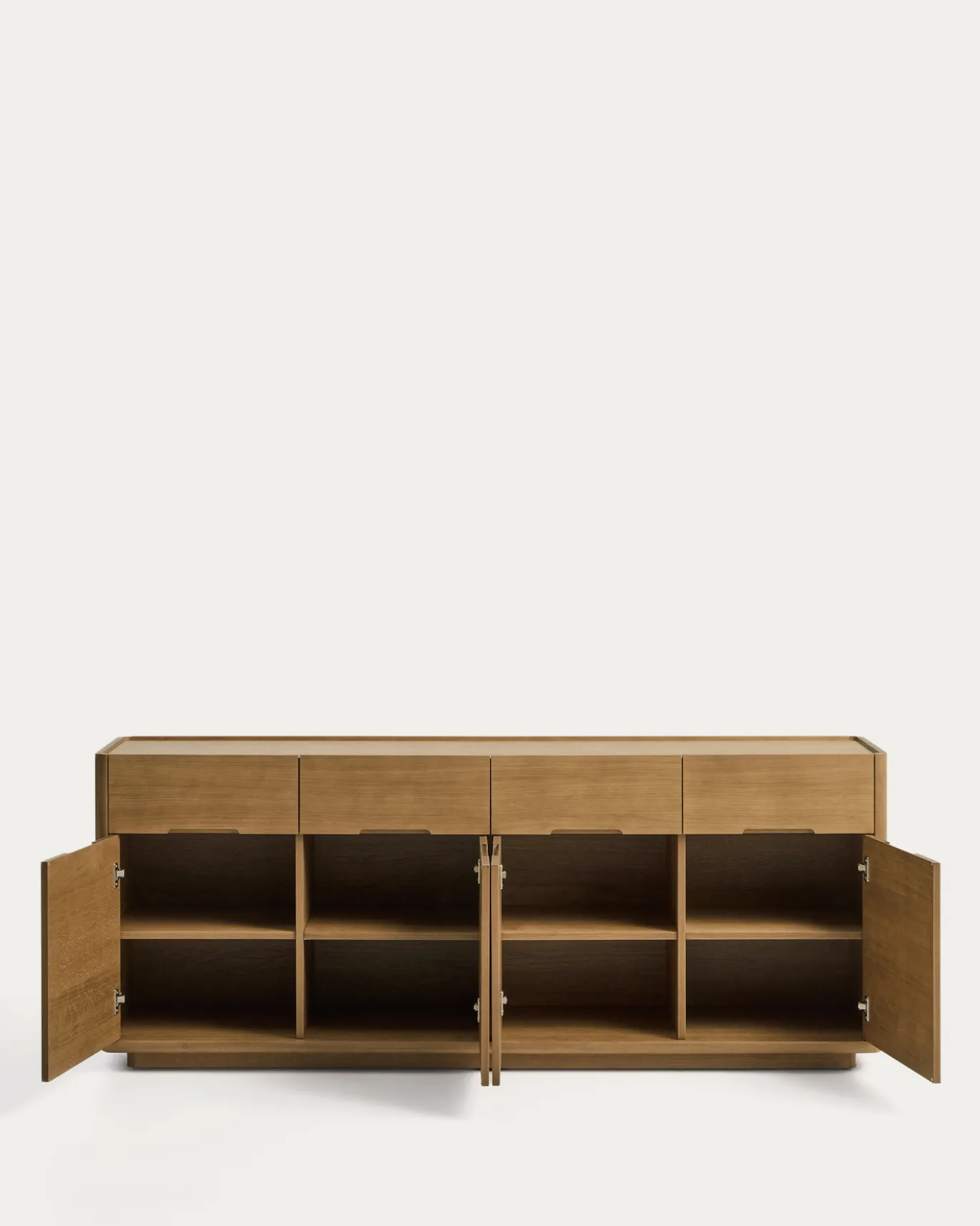 Kave Home Dressoir Arelida Eiken Lichtbruin 200cm