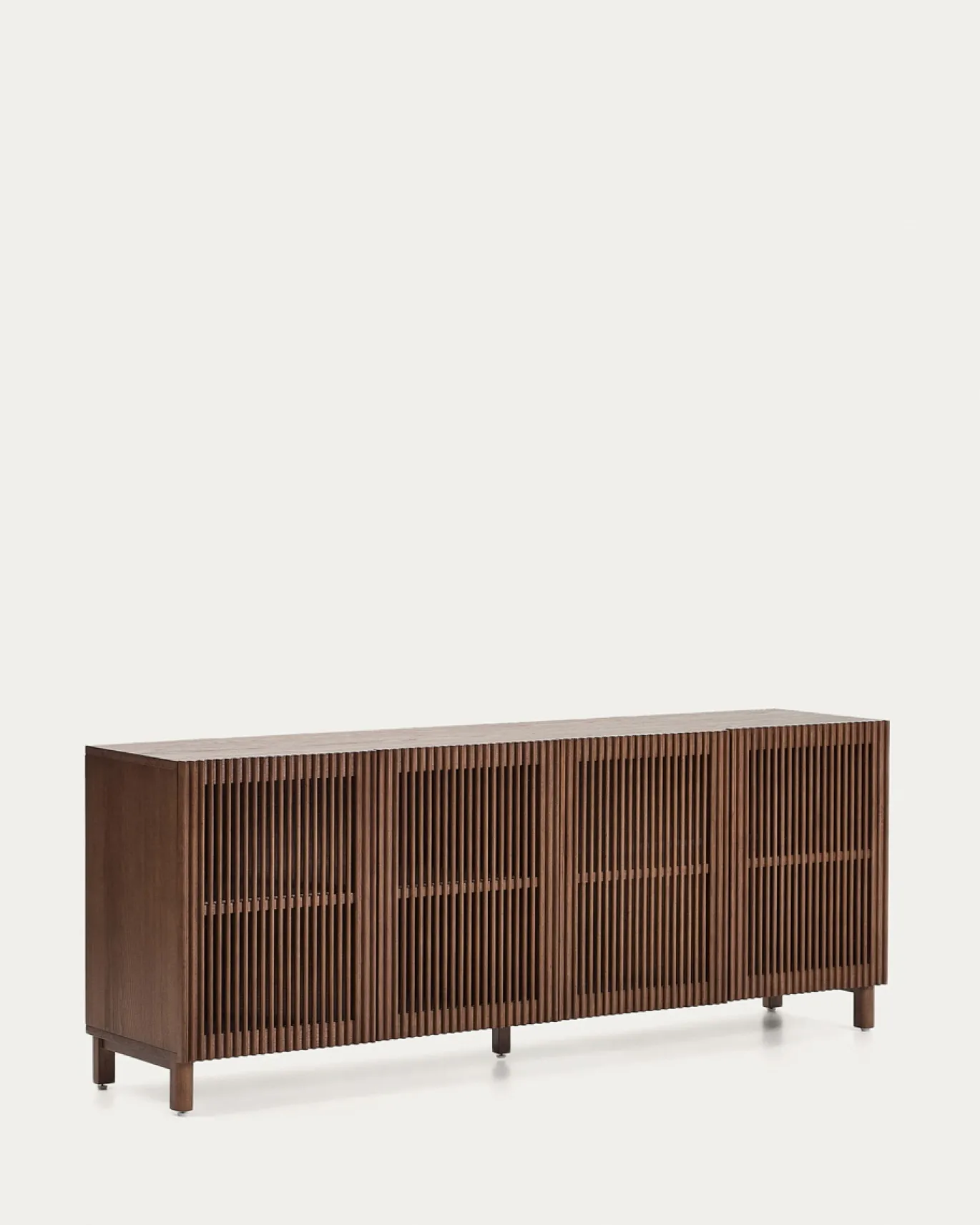 Kave Home Dressoir Beyla Essenfineer Walnoot 181x71,5cm