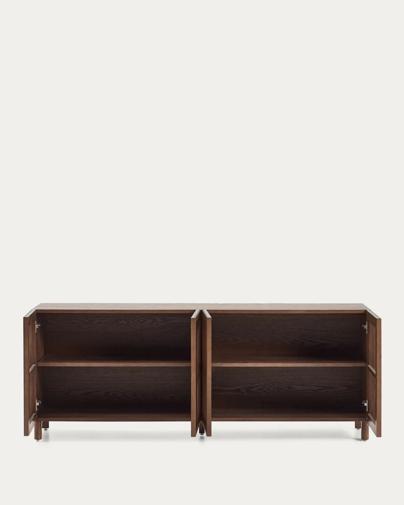 Kave Home Dressoir Beyla Essenfineer Walnoot 181x71,5cm