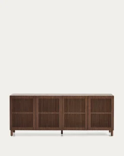 Kave Home Dressoir Beyla Essenfineer Walnoot 181x71,5cm