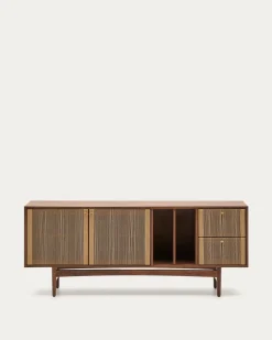 Kave Home Dressoir Elan Notenfineer 180x73cm