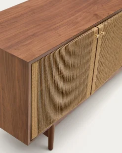 Kave Home Dressoir Elan Notenfineer 180x73cm