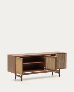 Kave Home Dressoir Elan Notenfineer 180x73cm
