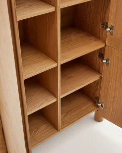 Kave Home Dressoir Hoog Salaya Essenmultiplex 100x134cm