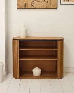 Kave Home Dressoir Licia 2-deurs Massief Mangohout 120x90cm