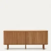 Kave Home Dressoir Mailen 2 Deuren Essenfineer Naturel 180x75cm
