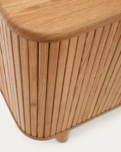 Kave Home Dressoir Mailen 2 Deuren Essenfineer Naturel 180x75cm