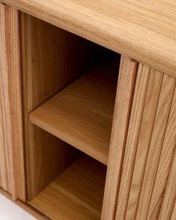 Kave Home Dressoir Mailen 2 Deuren Essenfineer Naturel 180x75cm