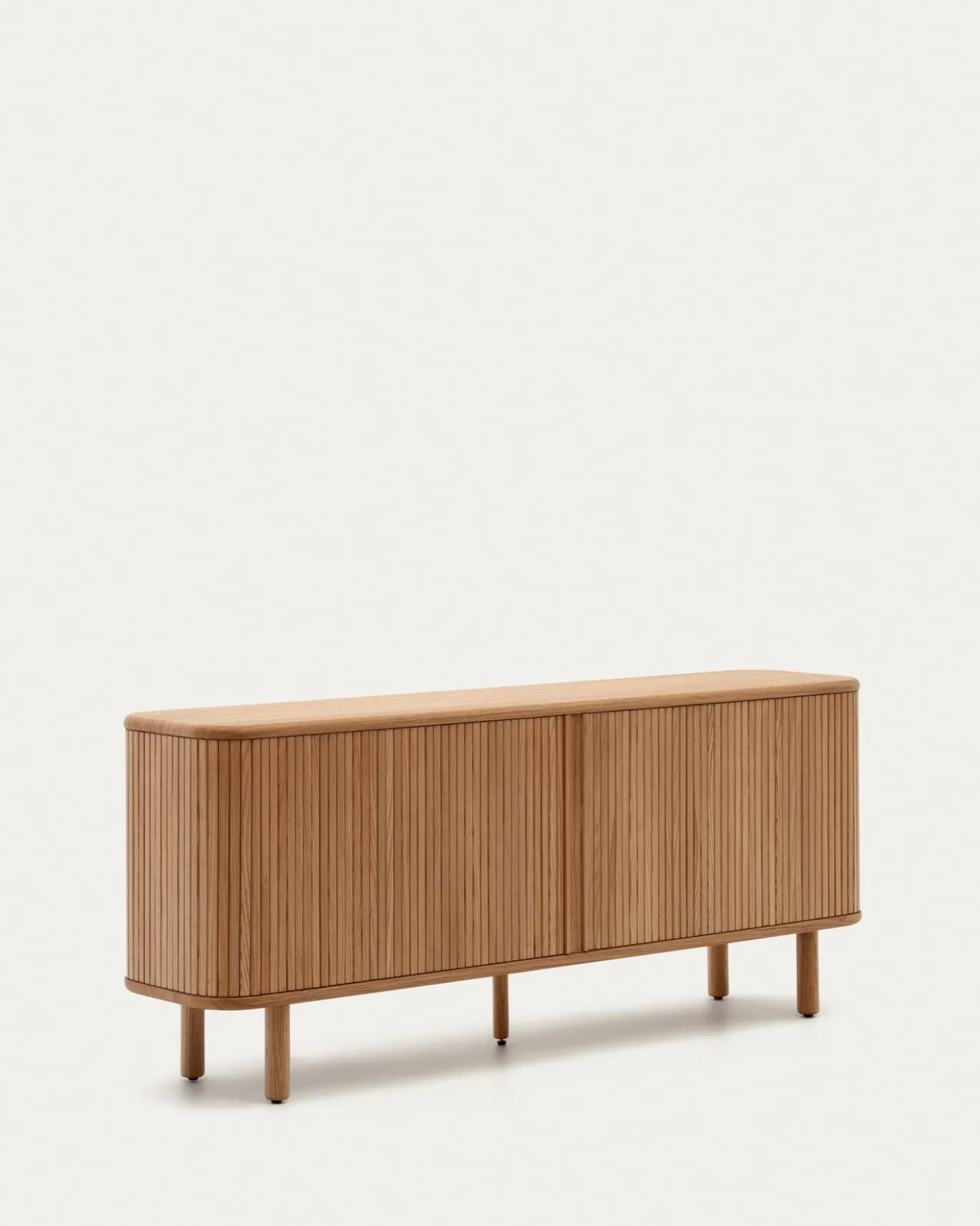 Kave Home Dressoir Mailen 2 Deuren Essenfineer Naturel 180x75cm