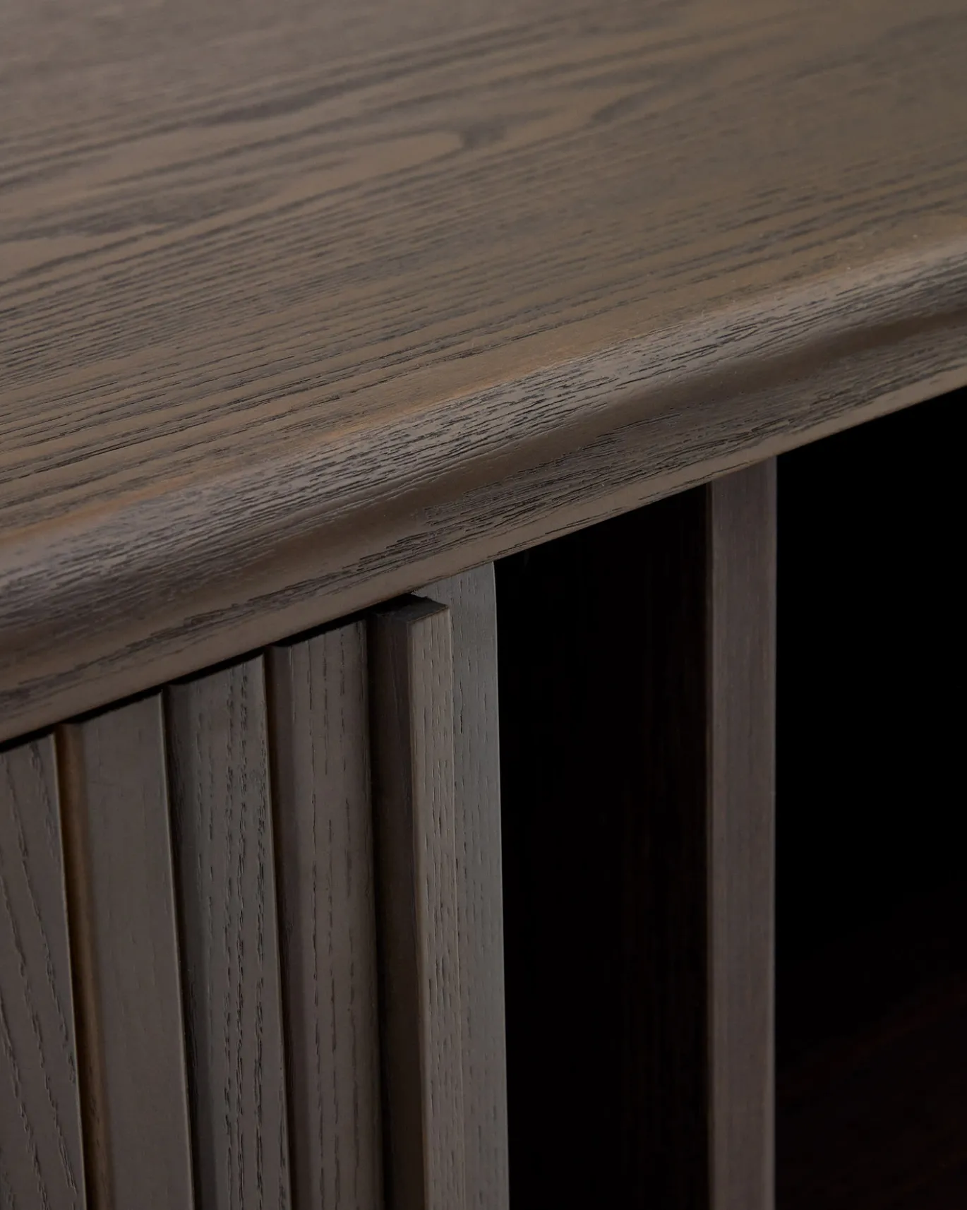 Kave Home Dressoir Mailen 2 Deuren Essenfineer Walnoot 180x75cm