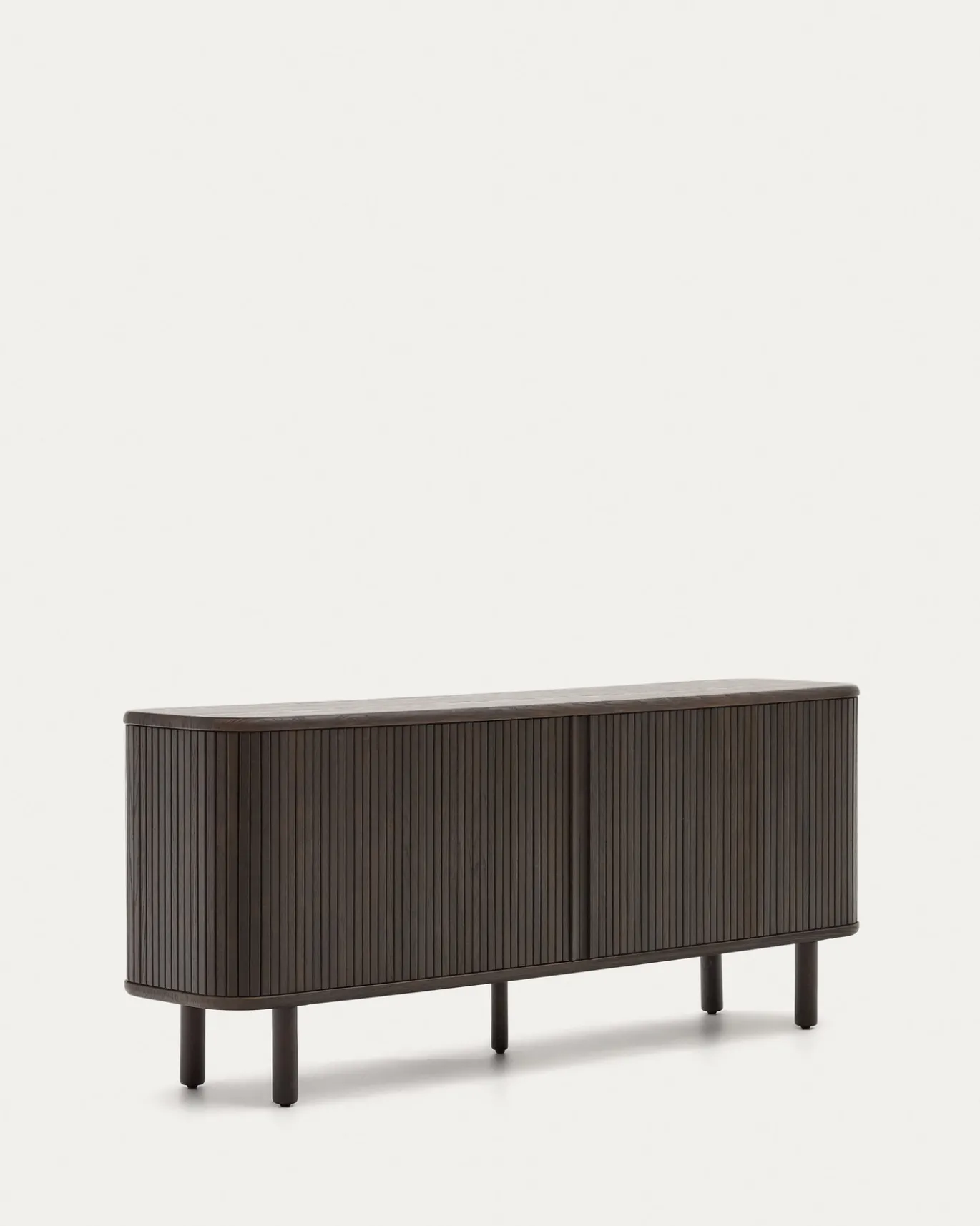 Kave Home Dressoir Mailen 2 Deuren Essenfineer Walnoot 180x75cm