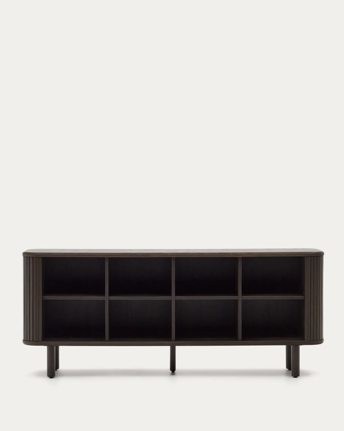 Kave Home Dressoir Mailen 2 Deuren Essenfineer Walnoot 180x75cm