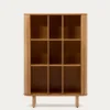 Kave Home Dressoir Mailen Hoog Essenfineer Naturel 110x160cm