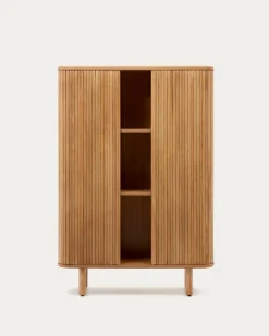 Kave Home Dressoir Mailen Hoog Essenfineer Naturel 110x160cm