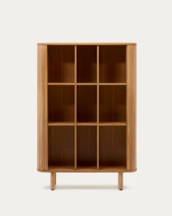 Kave Home Dressoir Mailen Hoog Essenfineer Naturel 110x160cm