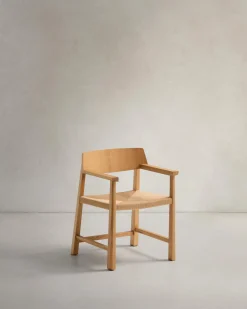 Kave Home Eetkamerstoel Idun Eikenhout Naturel
