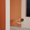 Kave Home Eetkamerstoel Maureen Eikenfineer Naturel en Beige