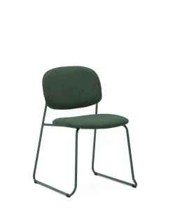 Kave Home Eetkamerstoel Meli Chenille Groen
