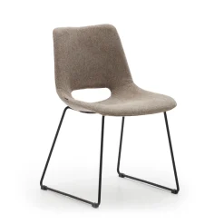 Kave Home Eetkamerstoel Zahara Bruin